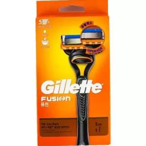 질레트 퓨전 5중날 면도기 면도날 2개