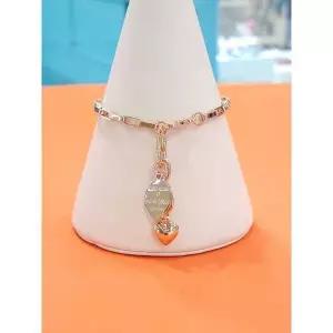 [하프클럽/ 주얼리] 세이브존05 P 명품식 러브 코인 팔지(화이트골드컬러)0 RD