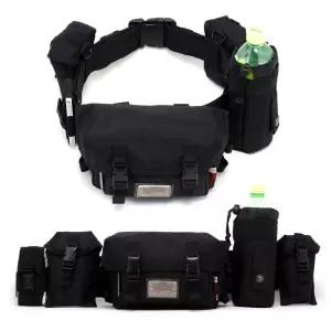 휴대용 루어 벨트 야외 싸이클링 케이스 피싱밸트 부력 낚싯대 허리 낚시 거치대 홀더