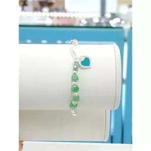 [하프클럽/ 주얼리] 세이브존05 순은 Lovely 하트 팔지01 RD23030123