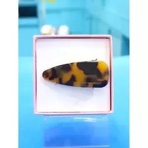 [하프클럽/ 주얼리] 세이브존05 프랑스 삼각 소 집게핀 (호피) RD25060215