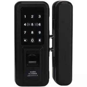 유리문도어락 무타공도어락 번호키 양문 상가문