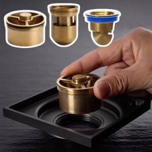 트랩커버 배수 필터 바닥 스트레이너 플러그 싱크 냄새 방지 해충 방제 트랩 사이펀 탈취제 주방 욕실 액세서리