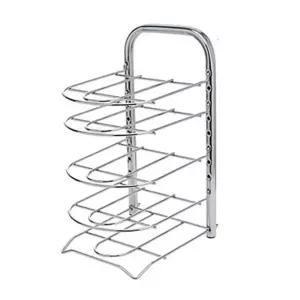 후라이팬정리대 싱크대선반 프라이팬선반 사각 5단