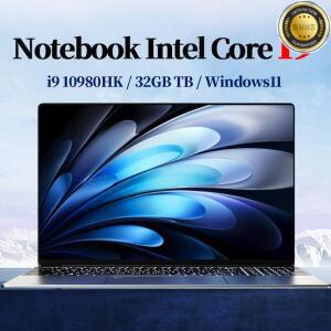 15.6인치 노트북 휴대용 인텔 코어 i9 10980HK 32GB 2TB 윈도우11 오피스 지문 인식 게이밍 컴퓨터 PC