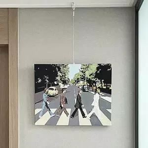 무타공 KS79XL89 벽걸이 천장 고정 와이어 인테리어 액자 걸이