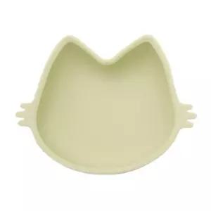 블루마마 유아 토핑 이유식기 실리콘 그릇 그린빈 BNA