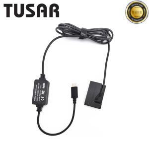 PD USB-C 컨버터-DR-E15 커플러 LP-E12 더미 배터리 캐논 EOS Rebel SL1 100D 디지털 카메라 ACK-E15 어댑