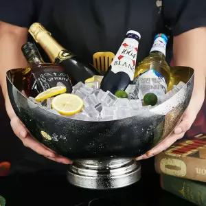 아이스바스켓 스테인레스 와인 맥주 쿨러 샴페인 바스켓 와인칠러 스텐 스탠드