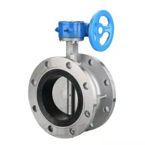 수동 버터플라이 밸브 배관 유량 공압 클램프 터빈 벨브 플랜지