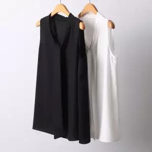 빅사이즈민소매블라우스 I788L411 쉬폰타이나시블라우스 BG (27311458A)