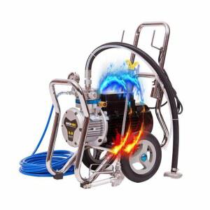 에어리스 전기 도장기 후끼 스프레이건 고압