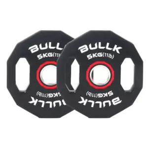 불크 바벨 원판 논슬립 웨이트 홈트 근력 5kg 2개 BNA