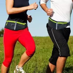 [라일리] Rly 슬림형 블랙 런닝 ZF 플립벨트