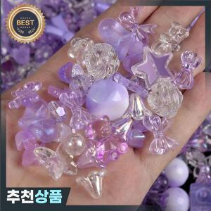 DIY 수제 팔찌용 혼합 스타일 용수철 컬러 아크릴 비즈 쥬얼리 제작  20g