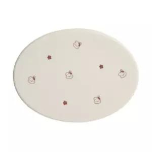 블루마마 유아 캐릭터 흡착 식판 뚜껑 세트 토끼크림 BNA