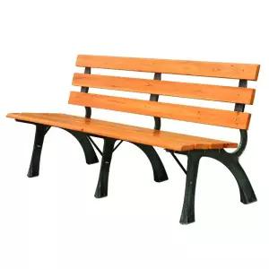 공원 벤치 의자 목재 체어 야외 등받이 방부목 평벤치 수목원