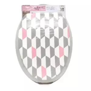 변기커버 양변기 뚜껑 덮개 심플패턴 변기 카바 O형