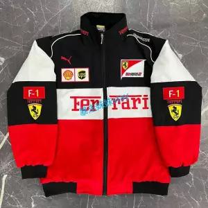 레이싱 자켓 Logo 라이더 F1 재킷 점퍼 윈드러너 레트로 로고