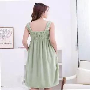 여자 밴딩스커트 샤워가운 가운원피스 목욕가운원피스