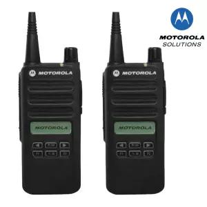 모토로라 무전기 XiR C2620 2개 휴대용 건설 공사 현장 창고 공항 공단