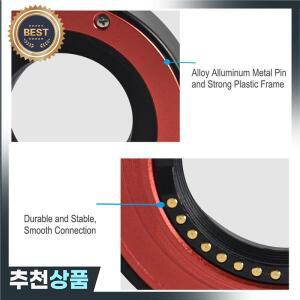 자동 초점 렌즈 마운트 어댑터 링 NX 카메라 사진  용 알루미늄 합금