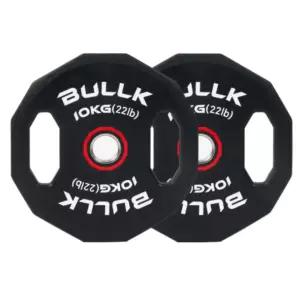 불크 바벨 원판 논슬립 웨이트 홈트 운동 10kg 2개 BNA