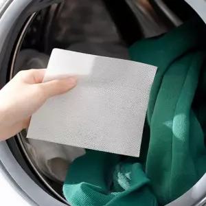 세탁 이염 방지 티슈 30매 색상 오염 감소 보조 시트 빨래 필수템