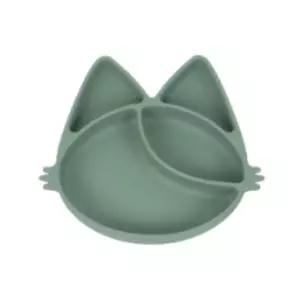 블루마마 흡착 식판 토핑 이유식 실리콘 식기 민트 BNA