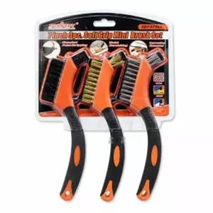 소프트 XET347Z8 그립 미니 브러쉬 세트 창틀 욕실 틈새청소