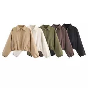 가을겨울 집업 야구 스트리트 점퍼 자켓 코트 여성패션 볼륨 DL4