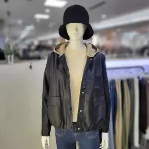 [더스토아] DP01 tb 차이나 니트 후드 레더 재킷 점퍼 T26ndd266j009_P411466504