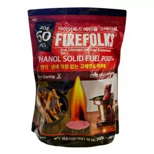 파이어폭스 에탄올 고체연료 20g x 60개T