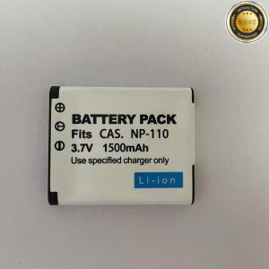 NP-110 충전식 1500mAh 카메라 배터리 카시오 EX-Z2000