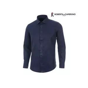 [Roberta di Camerino] RM33559 TC 솔리드 슬림핏 네이비 긴소매 _P409570337