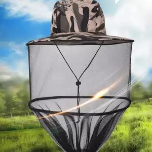 방충모자 낚시 벌초 양봉 모기 해충방지 모기장 모자