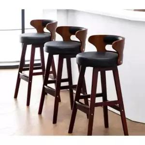 원목바체어 등받이 홈바의자 홈바 바체어 카페 의자 높은