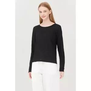 [베네통](대구신세계)링클 시스루 티셔츠 BATSE2541