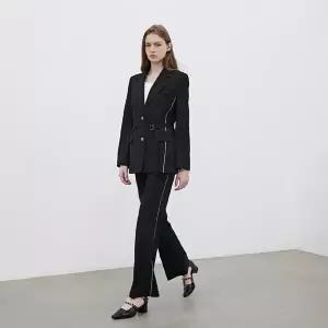 [에고이스트]자수 포인트 슬림 팬츠(ER3WP861)