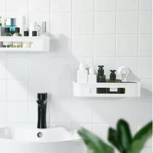 키밍 NNX970O5 흡착식 벽선반 벽걸이선반 벽고정선반 욕실 수납선반