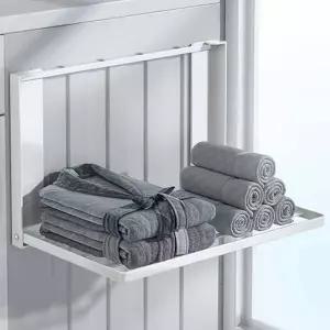 로에드 UTD493J7 무타공 마그네틱 접이식 미니 빨래 건조대