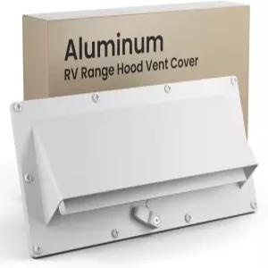주행 거리 조절 가능한 배기 깊이를 위한 사포너 알루미늄 RV 스토브 통풍구 후드 커버 부틸 테이프 여행용