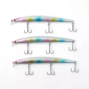 바다낚시 플로팅 미노우 루어 3p세트 방어 농어 18cm