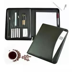 [문구] 다용도 서류 수납 홀더 결재판 블랙 파일 정리함