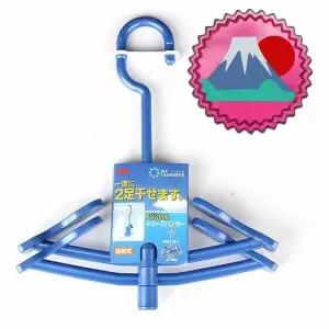 일본마트상품 JZL411Y3 2족 실발걸이 운동화 신발건조대