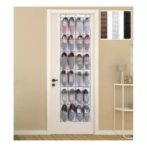 [생활] 신발수납장 24칸 공간활용 대용량 수납 신발 포켓 보관대 벽걸이