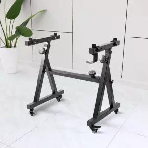 전자 피아노 거치대 이동식 자형 받침대 피아노스탠드