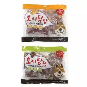 호시탐탐 강아지 간식 훈련용 모이스트치즈버거 양고기버거 600G MNA