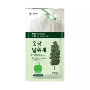 생활용품 쾌적한 숲속향 옷장탈취제 생필품 방향 방향소취제