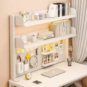 책상 타공판 철제 정리대 데스크 철판 자석 페그보드 홀보드 선반